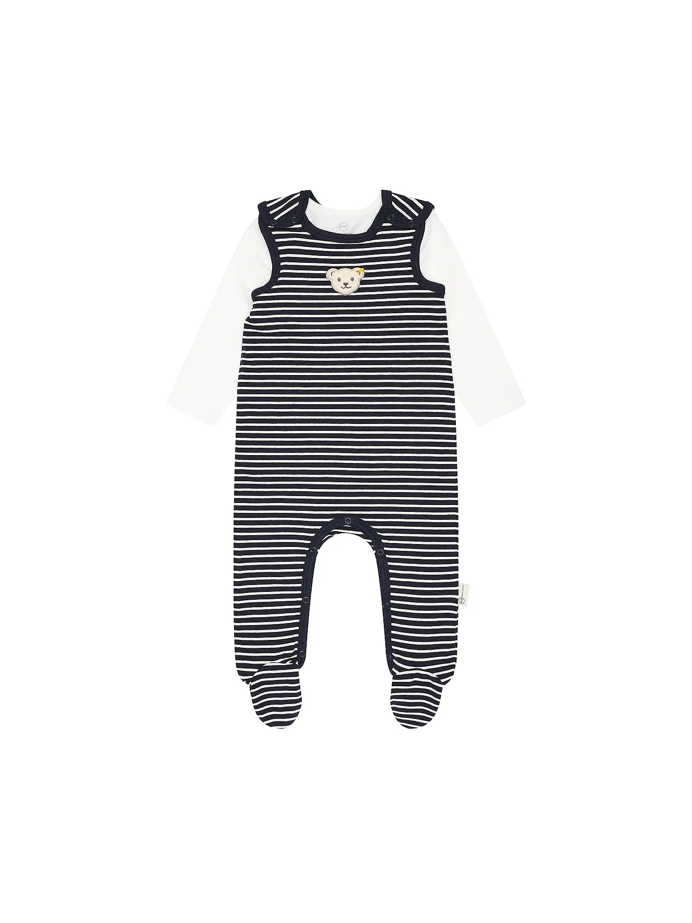 STEIFF | Baby Set Strampler und Shirt | dunkelblau